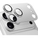 Folie Camera pentru IPhone 17 Pro Max, protectie metalica, Silver