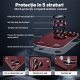 Folie Camera pentru IPhone 17 Pro, protectie metalica, Cherry
