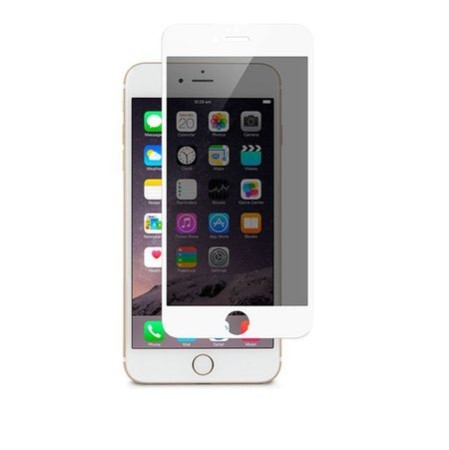 Folie Sticla Privacy Entire View pentru iPhone 7/8, Alb