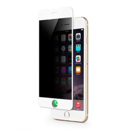Folie Sticla Privacy Entire View pentru iPhone 7/8, Alb
