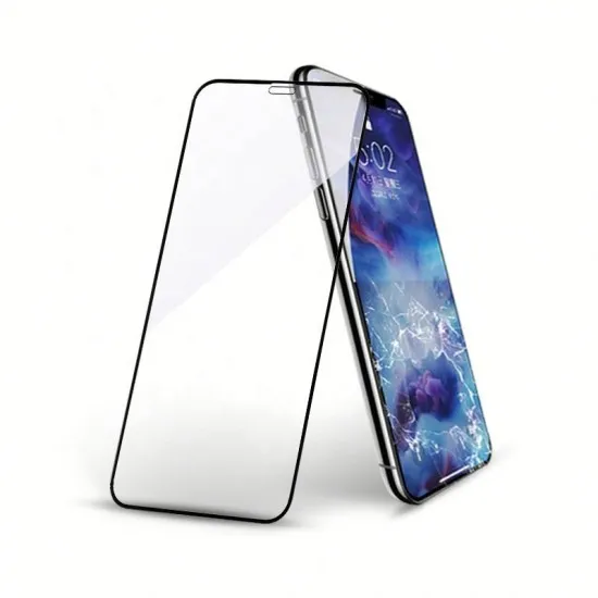 Folie de protectie sticla 6D iPhone XR Contur negru