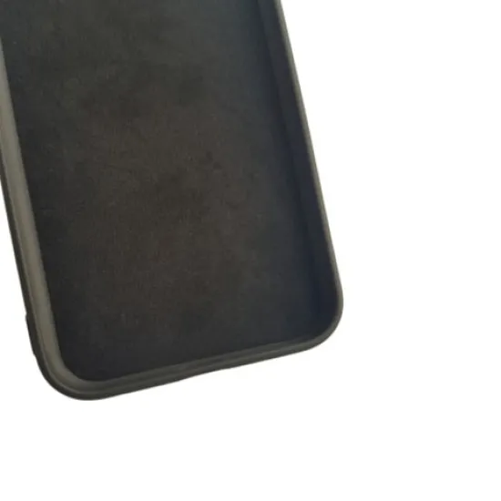 Husa silicon soft-touch compatibila cu Apple IPhone 11 Pro Max, Negru