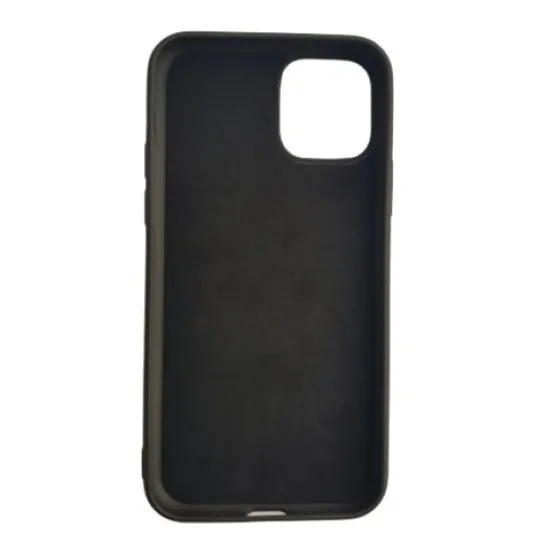 Husa silicon soft-touch compatibila cu Apple IPhone 11 Pro Max, Negru