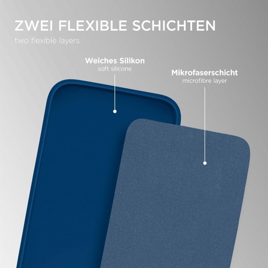 Husa Soft Touch, slim, ALC Mobile, anti soc, compatibila cu IPhone 17, Albastru Inchis Tpu Husa Soft Touch, slim, ALC Mobile, anti soc, compatibila cu IPhone 17, Albastru Inchis Tpu