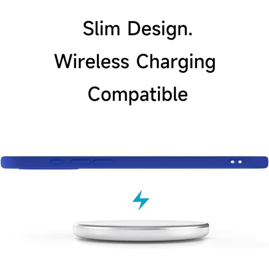 Husa Soft Touch, slim, ALC Mobile, anti soc, compatibila cu IPhone 17, Albastru Tpu Husa Soft Touch, slim, ALC Mobile, anti soc, compatibila cu IPhone 17, Albastru Tpu