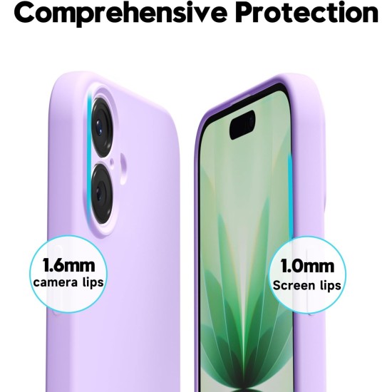 Husa Soft Touch, slim, ALC Mobile, anti soc, compatibila cu IPhone 17, Lila Tpu Husa Soft Touch, slim, ALC Mobile, anti soc, compatibila cu IPhone 17, Lila Tpu