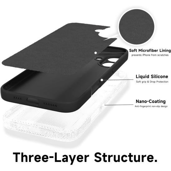 Husa Soft Touch, slim, ALC Mobile, anti soc, compatibila cu IPhone 17, Negru Tpu Husa Soft Touch, slim, ALC Mobile, anti soc, compatibila cu IPhone 17, Negru Tpu