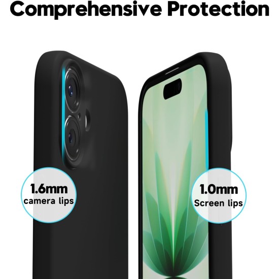 Husa Soft Touch, slim, ALC Mobile, anti soc, compatibila cu IPhone 17, Negru Tpu Husa Soft Touch, slim, ALC Mobile, anti soc, compatibila cu IPhone 17, Negru Tpu