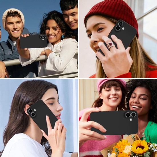 Husa Soft Touch, slim, ALC Mobile, anti soc, compatibila cu IPhone 17, Negru Tpu Husa Soft Touch, slim, ALC Mobile, anti soc, compatibila cu IPhone 17, Negru Tpu