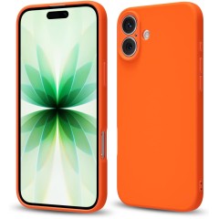 Husa Soft Touch, slim, ALC Mobile, anti soc, compatibila cu IPhone 17, Portocaliu Tpu Husa Soft Touch, slim, ALC Mobile, anti soc, compatibila cu IPhone 17, Portocaliu Tpu