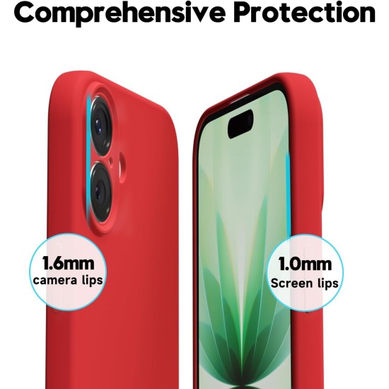 Husa Soft Touch, slim, ALC Mobile, anti soc, compatibila cu IPhone 17, Rosu Tpu Husa Soft Touch, slim, ALC Mobile, anti soc, compatibila cu IPhone 17, Rosu Tpu