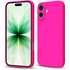Husa Soft Touch, slim, ALC Mobile, anti soc, compatibila cu IPhone 17, Roz Aprins Tpu Husa Soft Touch, slim, ALC Mobile, anti soc, compatibila cu IPhone 17, Roz Aprins Tpu