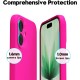 Husa Soft Touch, slim, ALC Mobile, anti soc, compatibila cu IPhone 17, Roz Aprins Tpu Husa Soft Touch, slim, ALC Mobile, anti soc, compatibila cu IPhone 17, Roz Aprins Tpu