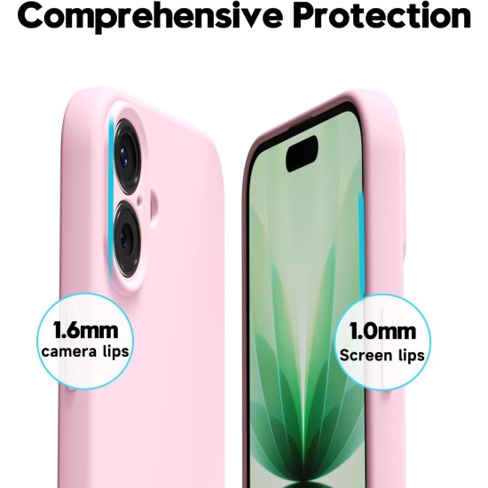 Husa Soft Touch, slim, ALC Mobile, anti soc, compatibila cu IPhone 17, Roz Pal Tpu Husa Soft Touch, slim, ALC Mobile, anti soc, compatibila cu IPhone 17, Roz Pal Tpu