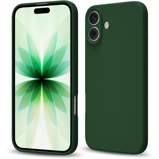 Husa Soft Touch, slim, ALC Mobile, anti soc, compatibila cu IPhone 17, Verde Inchis Tpu Husa Soft Touch, slim, ALC Mobile, anti soc, compatibila cu IPhone 17, Verde Inchis Tpu