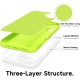 Husa Soft Touch, slim, ALC Mobile, anti soc, compatibila cu IPhone 17, Verde Neon Tpu Husa Soft Touch, slim, ALC Mobile, anti soc, compatibila cu IPhone 17, Verde Neon Tpu