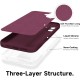 Husa Soft Touch, slim, ALC Mobile, anti soc, compatibila cu IPhone 17, Visiniu Tpu Husa Soft Touch, slim, ALC Mobile, anti soc, compatibila cu IPhone 17, Visiniu Tpu