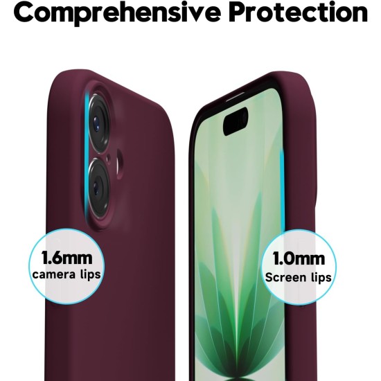 Husa Soft Touch, slim, ALC Mobile, anti soc, compatibila cu IPhone 17, Visiniu Tpu Husa Soft Touch, slim, ALC Mobile, anti soc, compatibila cu IPhone 17, Visiniu Tpu