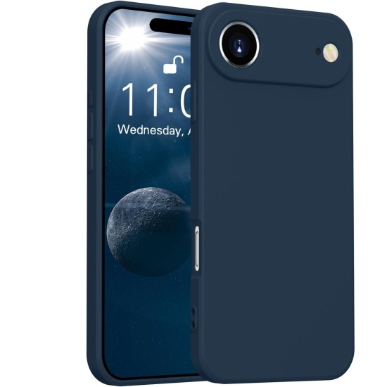 Husa Soft Touch, slim, ALC Mobile, anti soc, compatibila cu IPhone 17 Air, Albastru Inchis Tpu Husa Soft Touch, slim, ALC Mobile, anti soc, compatibila cu IPhone 17 Air, Albastru Inchis Tpu