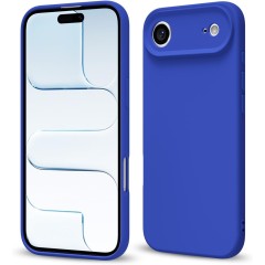 Husa Soft Touch, slim, ALC Mobile, anti soc, compatibila cu IPhone 17 Air, Albastru Tpu