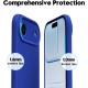 Husa Soft Touch, slim, ALC Mobile, anti soc, compatibila cu IPhone 17 Air, Albastru Tpu Husa Soft Touch, slim, ALC Mobile, anti soc, compatibila cu IPhone 17 Air, Albastru Tpu