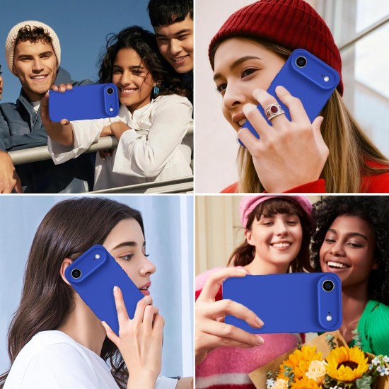 Husa Soft Touch, slim, ALC Mobile, anti soc, compatibila cu IPhone 17 Air, Albastru Tpu Husa Soft Touch, slim, ALC Mobile, anti soc, compatibila cu IPhone 17 Air, Albastru Tpu