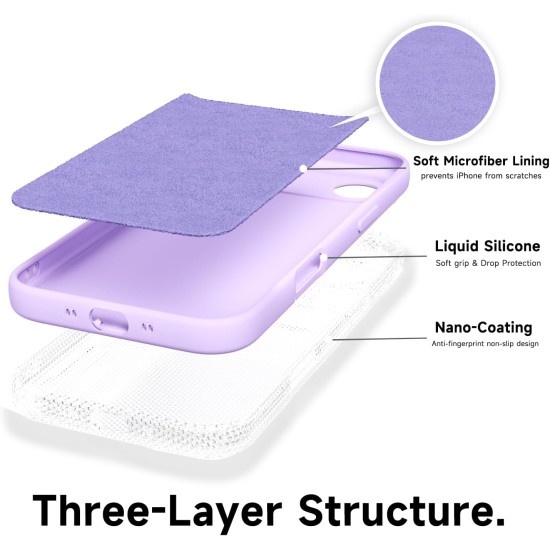 Husa Soft Touch, slim, ALC Mobile, anti soc, compatibila cu IPhone 17 Air, Lila Tpu Husa Soft Touch, slim, ALC Mobile, anti soc, compatibila cu IPhone 17 Air, Lila Tpu