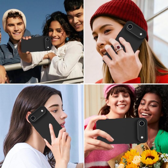 Husa Soft Touch, slim, ALC Mobile, anti soc, compatibila cu IPhone 17 Air, Negru Tpu Husa Soft Touch, slim, ALC Mobile, anti soc, compatibila cu IPhone 17 Air, Negru Tpu