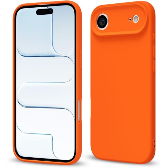 Husa Soft Touch, slim, ALC Mobile, anti soc, compatibila cu IPhone 17 Air, Portocaliu Tpu Husa Soft Touch, slim, ALC Mobile, anti soc, compatibila cu IPhone 17 Air, Portocaliu Tpu