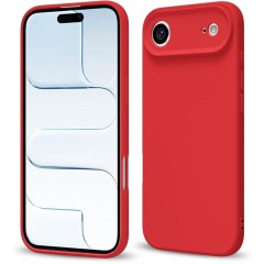 Husa Soft Touch, slim, ALC Mobile, anti soc, compatibila cu IPhone 17 Air, Rosu Tpu