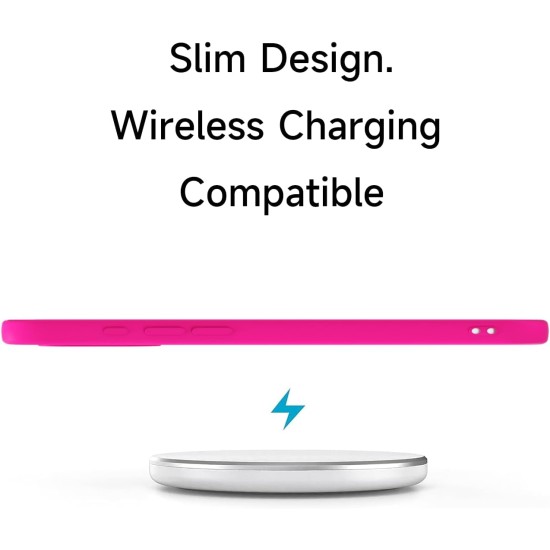 Husa Soft Touch, slim, ALC Mobile, anti soc, compatibila cu IPhone 17 Air, Roz Aprins Tpu Husa Soft Touch, slim, ALC Mobile, anti soc, compatibila cu IPhone 17 Air, Roz Aprins Tpu