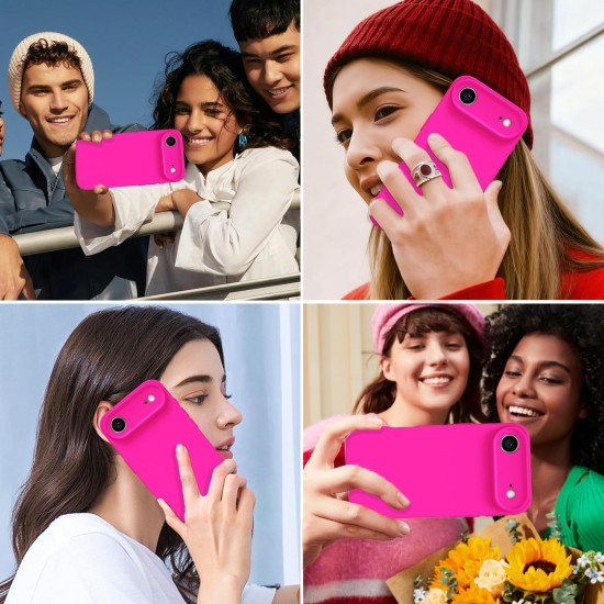 Husa Soft Touch, slim, ALC Mobile, anti soc, compatibila cu IPhone 17 Air, Roz Aprins Tpu Husa Soft Touch, slim, ALC Mobile, anti soc, compatibila cu IPhone 17 Air, Roz Aprins Tpu