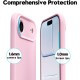 Husa Soft Touch, slim, ALC Mobile, anti soc, compatibila cu IPhone 17 Air, Roz Pal Tpu Husa Soft Touch, slim, ALC Mobile, anti soc, compatibila cu IPhone 17 Air, Roz Pal Tpu
