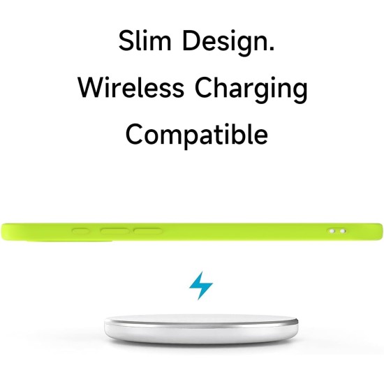 Husa Soft Touch, slim, ALC Mobile, anti soc, compatibila cu IPhone 17 Air, Verde Neon Tpu Husa Soft Touch, slim, ALC Mobile, anti soc, compatibila cu IPhone 17 Air, Verde Neon Tpu