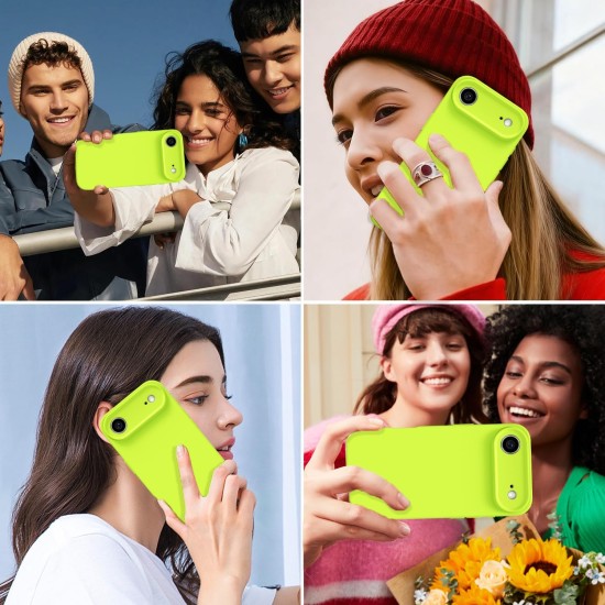 Husa Soft Touch, slim, ALC Mobile, anti soc, compatibila cu IPhone 17 Air, Verde Neon Tpu Husa Soft Touch, slim, ALC Mobile, anti soc, compatibila cu IPhone 17 Air, Verde Neon Tpu