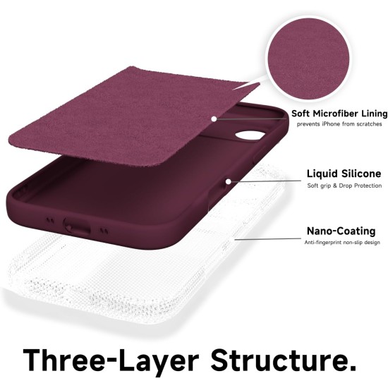 Husa Soft Touch, slim, ALC Mobile, anti soc, compatibila cu IPhone 17 Air, Visiniu Tpu Husa Soft Touch, slim, ALC Mobile, anti soc, compatibila cu IPhone 17 Air, Visiniu Tpu