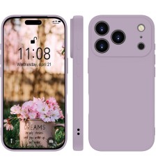 Husa Soft Touch, slim, ALC Mobile, anti soc, compatibila cu IPhone 17 Pro Max, Lila Tpu