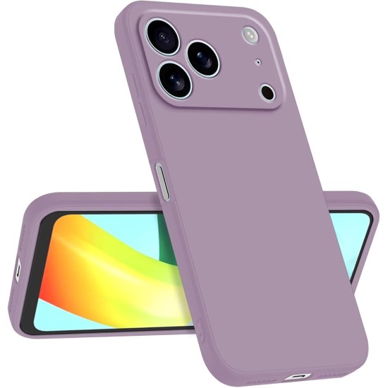 Husa Soft Touch, slim, ALC Mobile, anti soc, compatibila cu IPhone 17 Pro, Lila Tpu Husa Soft Touch, slim, ALC Mobile, anti soc, compatibila cu IPhone 17 Pro, Lila Tpu