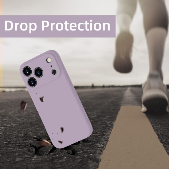 Husa Soft Touch, slim, ALC Mobile, anti soc, compatibila cu IPhone 17 Pro, Lila Tpu Husa Soft Touch, slim, ALC Mobile, anti soc, compatibila cu IPhone 17 Pro, Lila Tpu