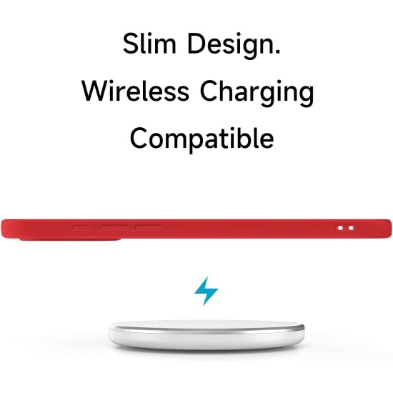 Husa Soft Touch, slim, ALC Mobile, anti soc, compatibila cu IPhone 17 Pro, Rosu Tpu Husa Soft Touch, slim, ALC Mobile, anti soc, compatibila cu IPhone 17 Pro, Rosu Tpu