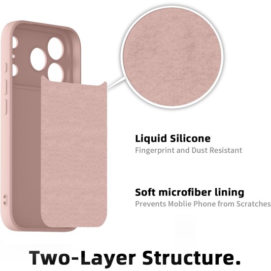 Husa Soft Touch, slim, ALC Mobile, anti soc, compatibila cu IPhone 17 Pro, Roz Pal Tpu Husa Soft Touch, slim, ALC Mobile, anti soc, compatibila cu IPhone 17 Pro, Roz Pal Tpu