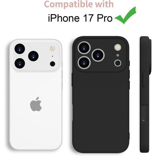 Husa Soft Touch, slim, ALC Mobile, anti soc, compatibila cu IPhone 17 Pro, Negru Tpu Husa Soft Touch, slim, ALC Mobile, anti soc, compatibila cu IPhone 17 Pro, Negru Tpu