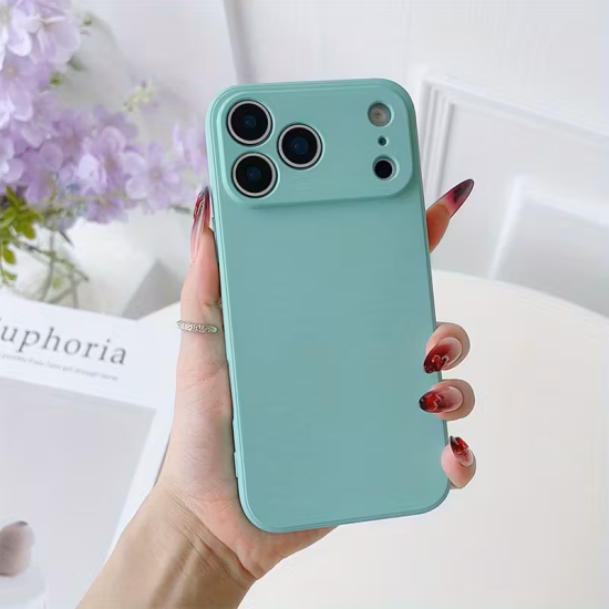 Husa Soft Touch, slim, ALC Mobile, anti soc, compatibila cu IPhone 17 Pro, Turqoise Tpu Husa Soft Touch, slim, ALC Mobile, anti soc, compatibila cu IPhone 17 Pro, Turqoise Tpu