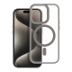 Husa Matte Mag Compatibila Cu iPhone 15 Pro Max, Tehnologie MagSafe, Gri Titanium