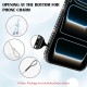 Husa compatibila cu IPhone 17 Pro, Compatibila cu MagSafe, Contur Negru cu Pietre Husa compatibila cu IPhone 17 Pro, Compatibila cu MagSafe, Contur Negru cu Pietre