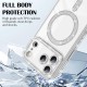Husa compatibila cu IPhone 17 Pro, Compatibila cu MagSafe, Contur Silver cu Pietre Husa compatibila cu IPhone 17 Pro, Compatibila cu MagSafe, Contur Silver cu Pietre