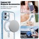 Husa compatibila cu IPhone 17, Compatibila cu MagSafe, Contur Albastru cu Pietre Husa compatibila cu IPhone 17, Compatibila cu MagSafe, Contur Albastru cu Pietre