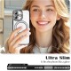 Husa compatibila cu IPhone 17, Compatibila cu MagSafe, Contur Negru cu Pietre Husa compatibila cu IPhone 17, Compatibila cu MagSafe, Contur Negru cu Pietre