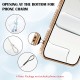 Husa compatibila cu IPhone 17 Air, Compatibila cu MagSafe, Contur Auriu cu Pietre Husa compatibila cu IPhone 17 Air, Compatibila cu MagSafe, Contur Auriu cu Pietre