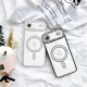 Husa compatibila cu IPhone 17 Air, Compatibila cu MagSafe, Contur Negru cu Pietre Husa compatibila cu IPhone 17 Air, Compatibila cu MagSafe, Contur Negru cu Pietre